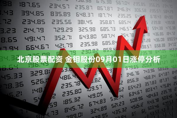 北京股票配资 金钼股份09月01日涨停分析